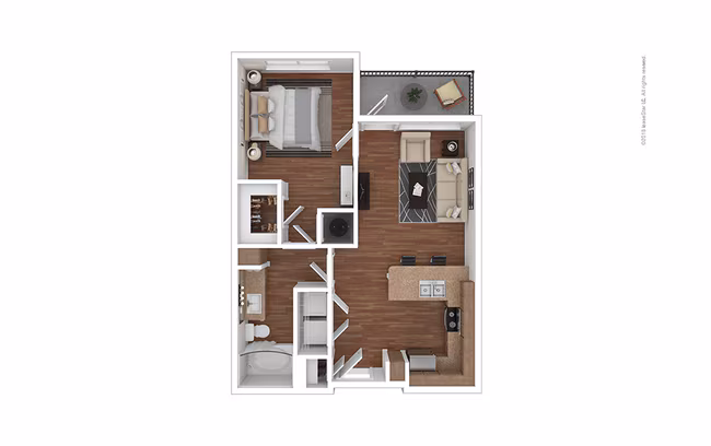 The Ohio 2A - 304 floor plan
